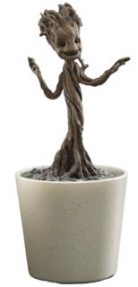 Foto 1 | Figura Hot Toys 1/4 Marvel Guardians Of The Galaxy: Little Groot