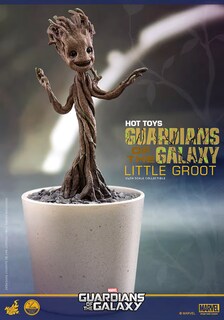Foto 2 | Figura Hot Toys 1/4 Marvel Guardians Of The Galaxy: Little Groot