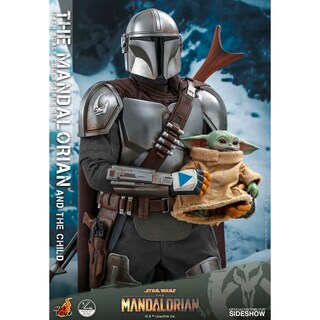 Foto 5 | Figura Hot Toys 1:4 De Escala Star Wars The Mandalorian: Mandalorian And The Child
