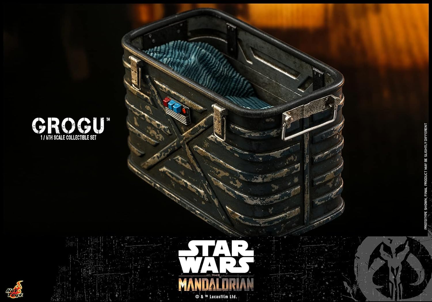 Foto 6 pulgar | Hot Toys 1:6 De Escala Star Wars The Mandalorian: Grogu Set De Accesorios