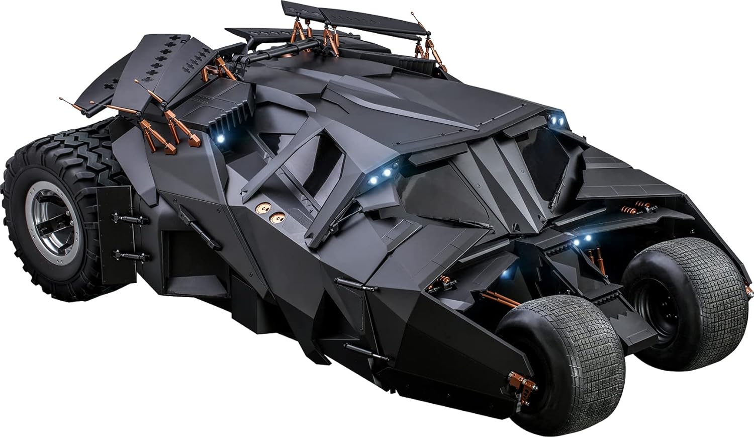 Foto 2 pulgar | Hot Toys 1:6 De Escala Dc Batman Begins: Batmobile