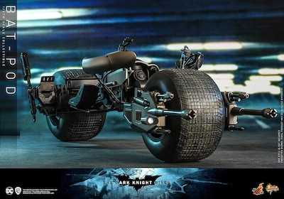 Foto 4 | Hot Toys 1:6 De Escala Dc Batman: The Dark Knight Rises Bat-pod