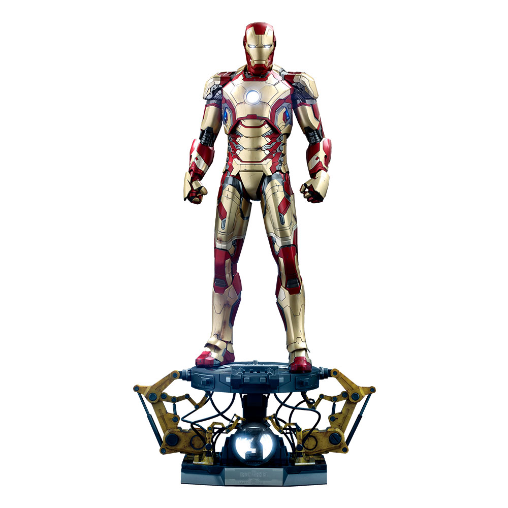 Foto 2 pulgar | Figura Hot Toys 1:4 De Escala Marvel Iron Man 3: Iron Man Mark 43