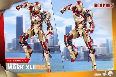 Foto 6 | Figura Hot Toys 1:4 De Escala Marvel Iron Man 3: Iron Man Mark 43
