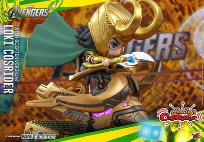 Foto 4 | Figura Coleccionable Hot Toys Cosrides Marvel The Avengers: Loki Función Led y Sonido