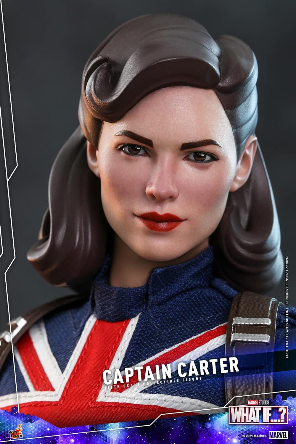 Foto 6 | Figura Capitana Carter Marvel What If...? Hot Toys 1:6 de Escala