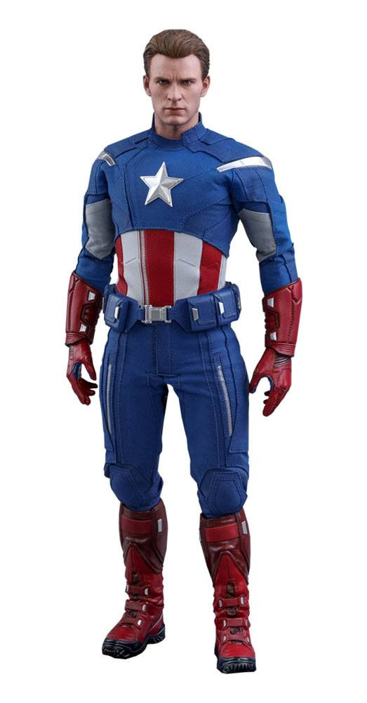 Figura Capitán América Versión 2012 Marvel Avengers: Endgame Hot Toys 1:6 de Escala