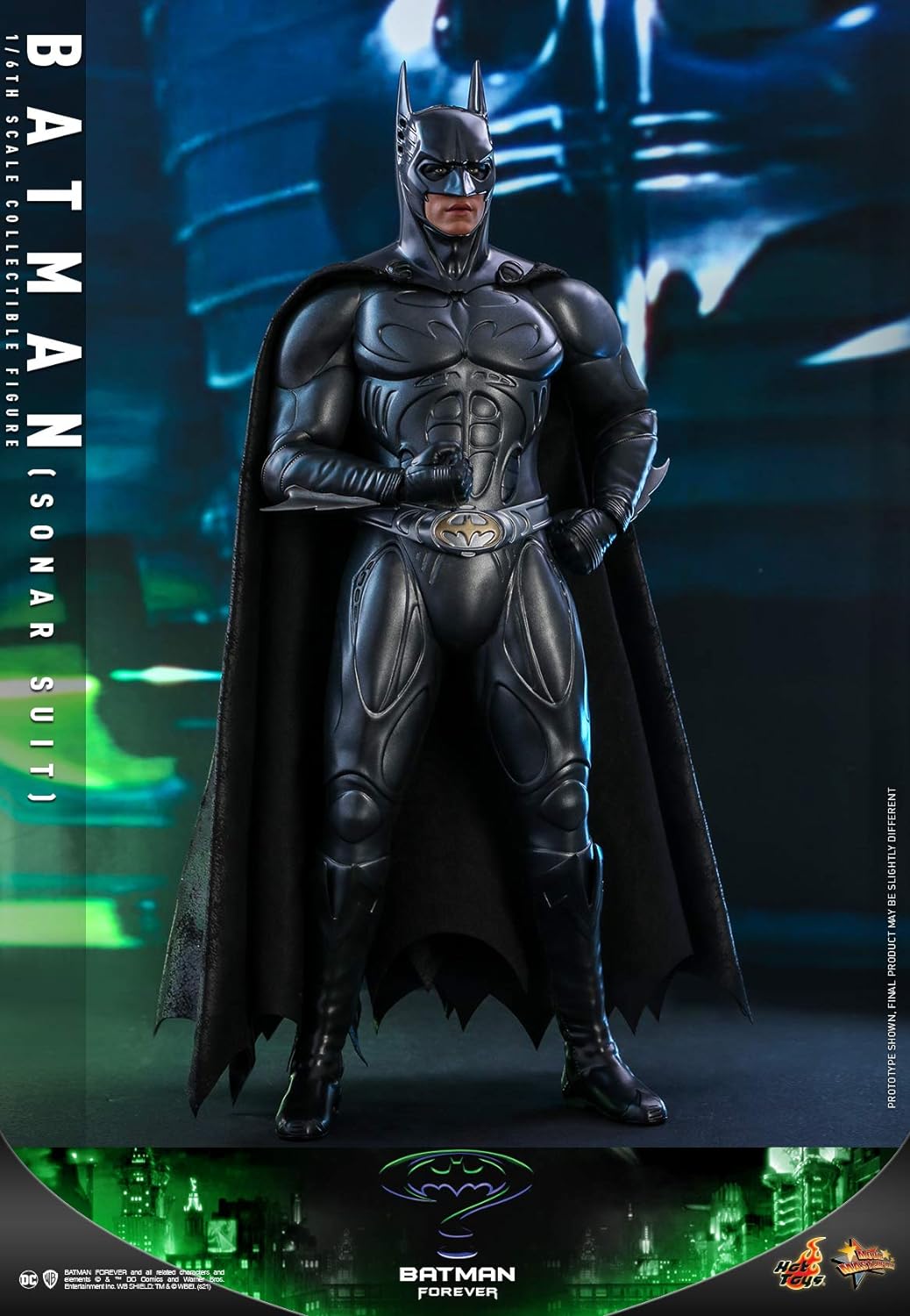 Foto 4 pulgar | Figura Batman Traje Sonar DC Batman Forever Hot Toys 1:6 de Escala