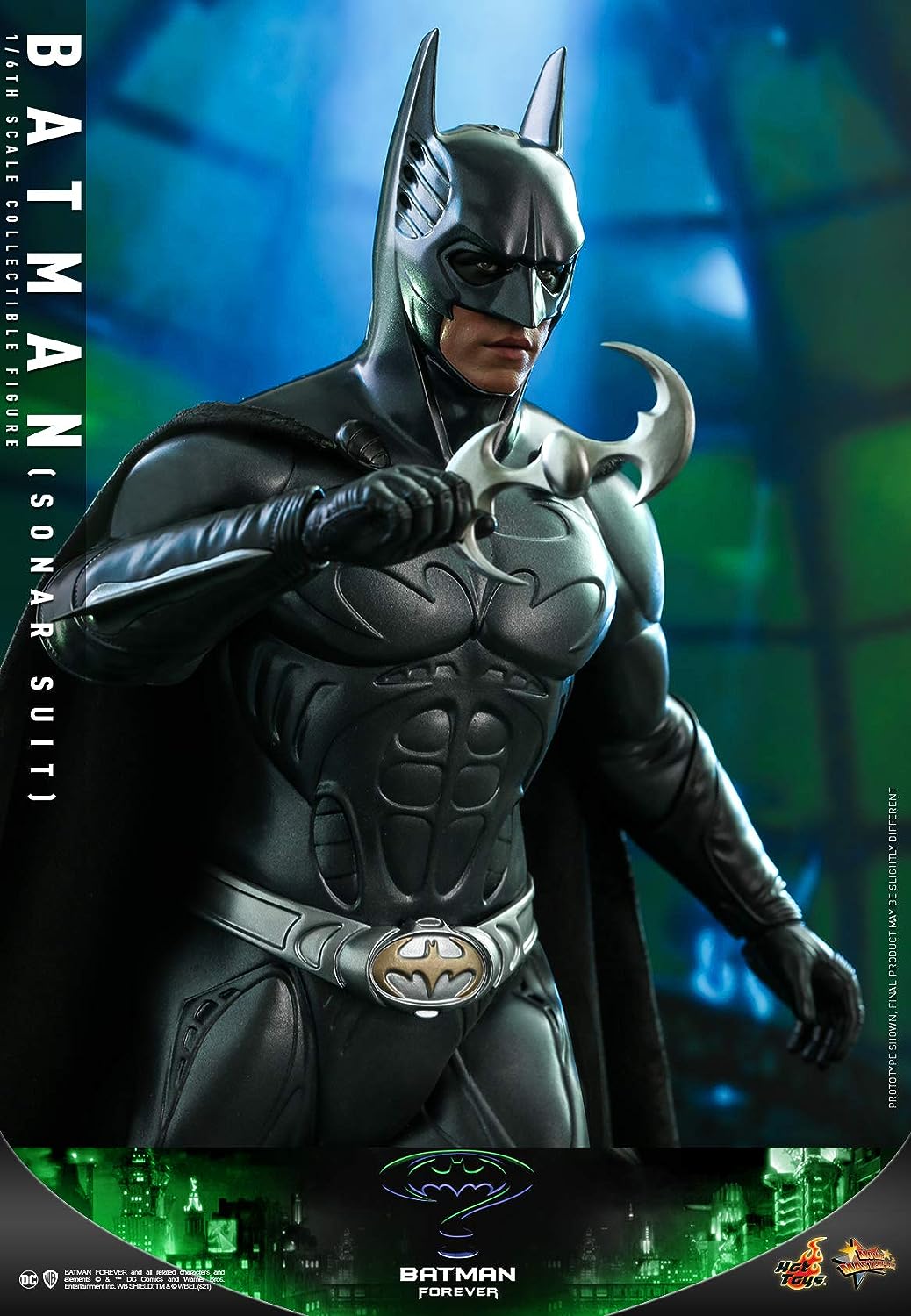 Foto 5 pulgar | Figura Batman Traje Sonar DC Batman Forever Hot Toys 1:6 de Escala