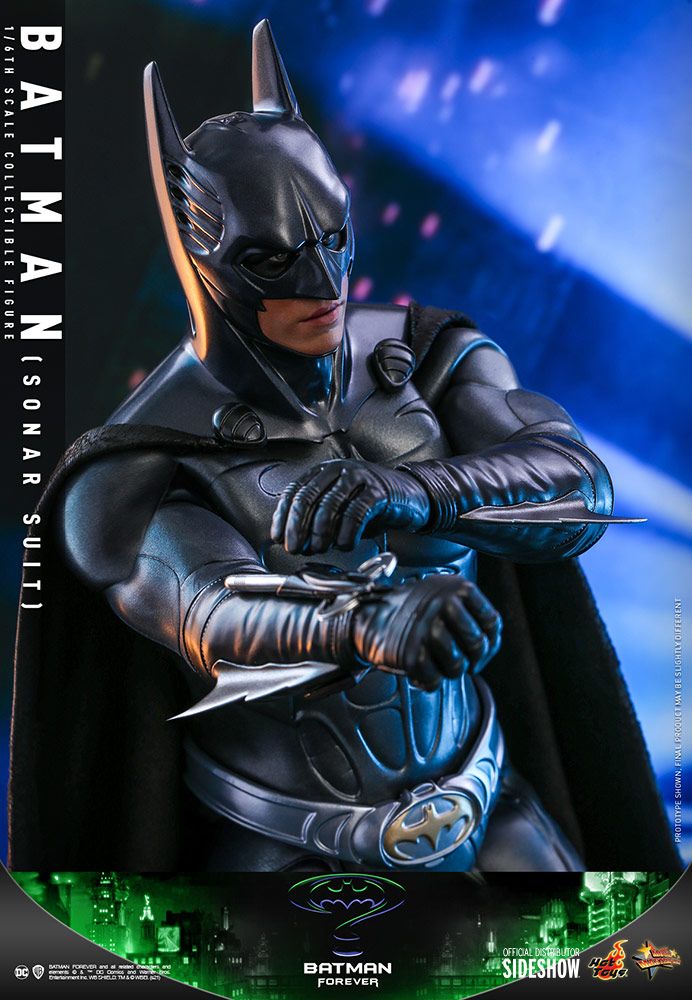 Foto 7 pulgar | Figura Batman Traje Sonar DC Batman Forever Hot Toys 1:6 de Escala