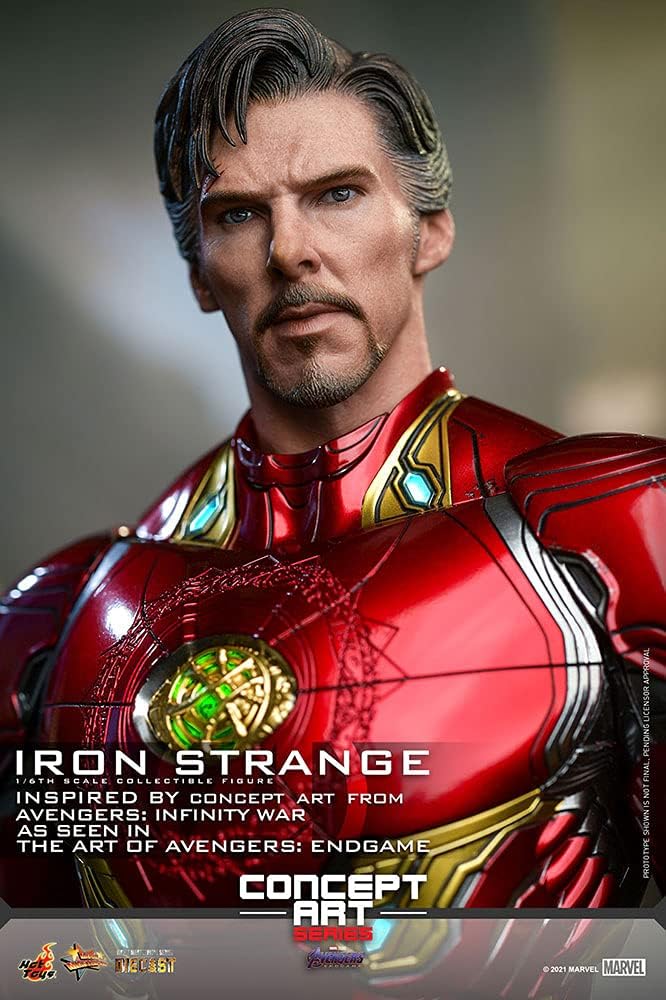 Foto 4 pulgar | Figura Iron Strange Marvel The Art Of Avengers Endgame Hot Toys 1:6 de Escala