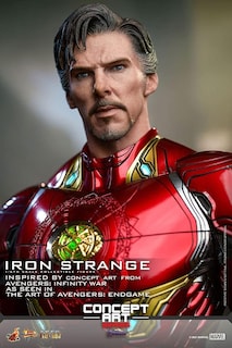 Foto 3 | Figura Iron Strange Marvel The Art Of Avengers Endgame Hot Toys 1:6 de Escala