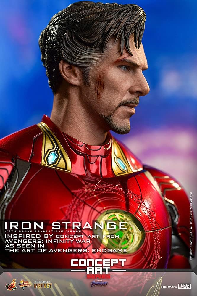 Foto 5 pulgar | Figura Iron Strange Marvel The Art Of Avengers Endgame Hot Toys 1:6 de Escala