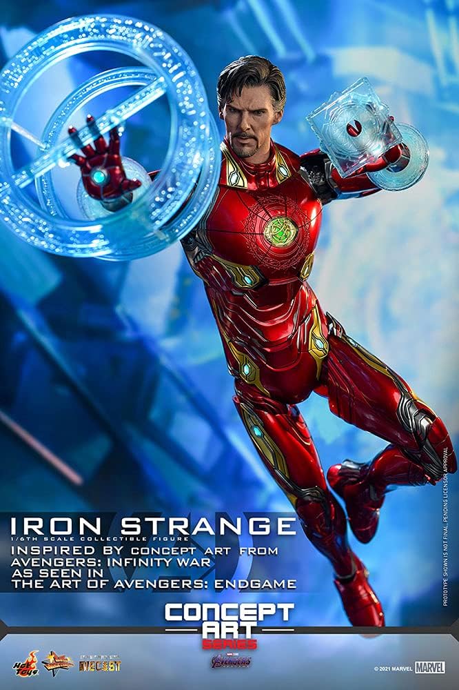 Foto 7 pulgar | Figura Iron Strange Marvel The Art Of Avengers Endgame Hot Toys 1:6 de Escala