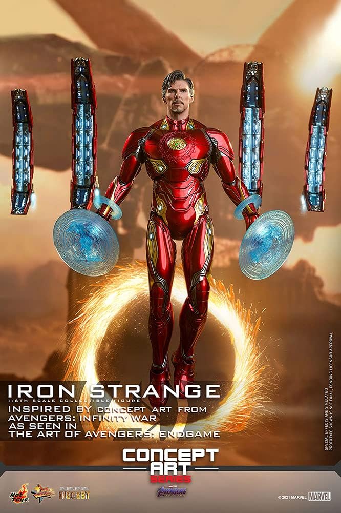 Foto 8 pulgar | Figura Iron Strange Marvel The Art Of Avengers Endgame Hot Toys 1:6 de Escala