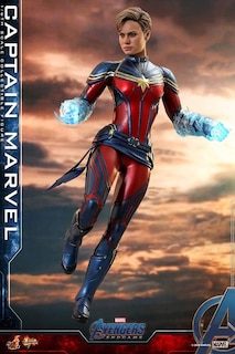 Foto 4 | Figura Capitana Marvel Avengers: Endgame Hot Toys 1:6 de Escala