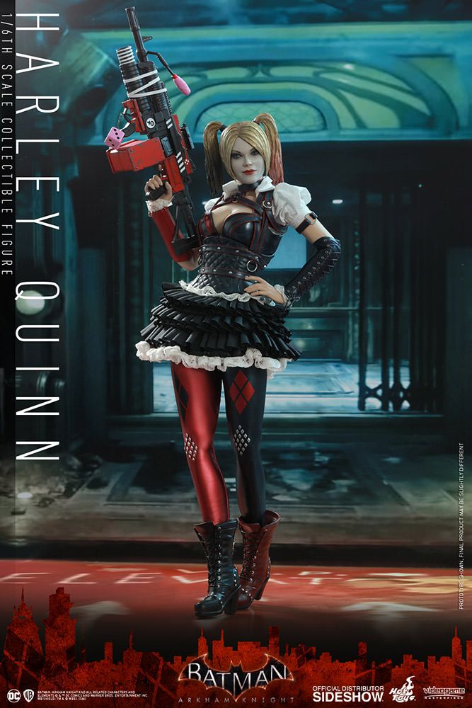 Foto 3 pulgar | Figura Harley Quinn DC Batman Arkham Knight Hot Toys 1:6 de Escala