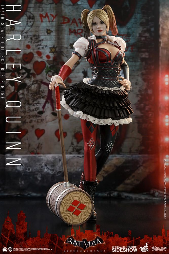 Foto 4 pulgar | Figura Harley Quinn DC Batman Arkham Knight Hot Toys 1:6 de Escala