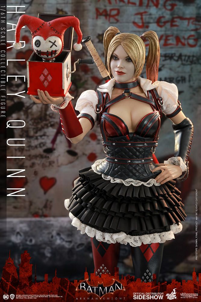 Foto 5 pulgar | Figura Harley Quinn DC Batman Arkham Knight Hot Toys 1:6 de Escala