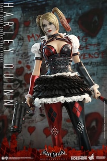 Foto 5 | Figura Harley Quinn DC Batman Arkham Knight Hot Toys 1:6 de Escala