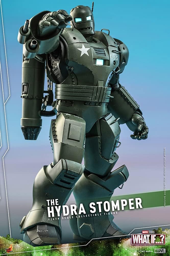 Foto 4 pulgar | Figura The Hydra Stomper Marvel What If...? Hot Toys 1:6 de Escala