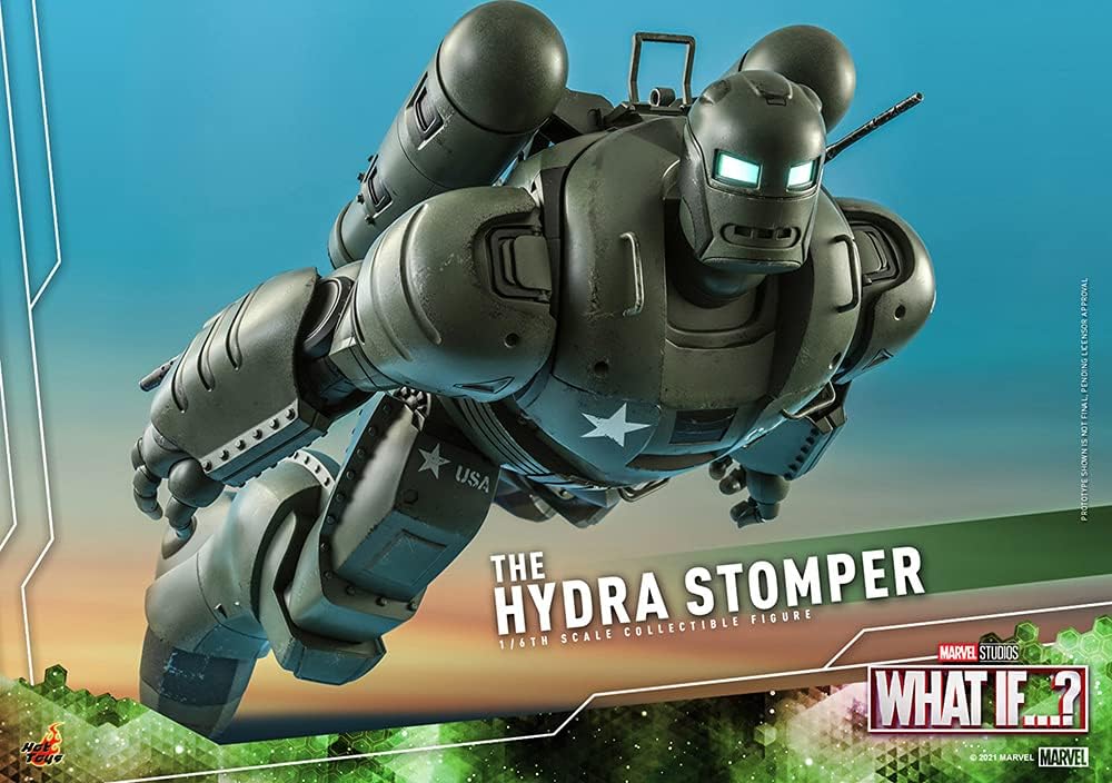 Foto 6 pulgar | Figura The Hydra Stomper Marvel What If...? Hot Toys 1:6 de Escala