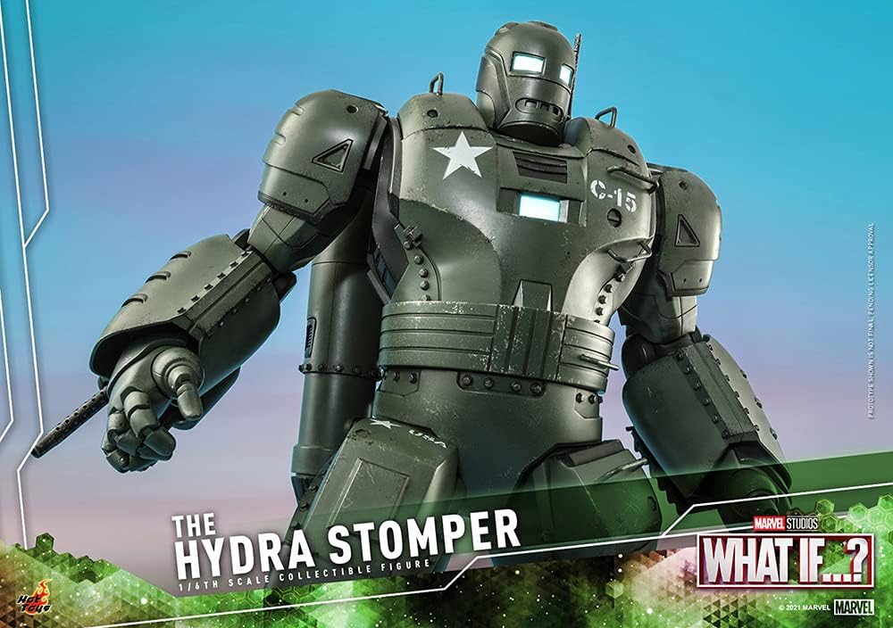 Foto 7 pulgar | Figura The Hydra Stomper Marvel What If...? Hot Toys 1:6 de Escala