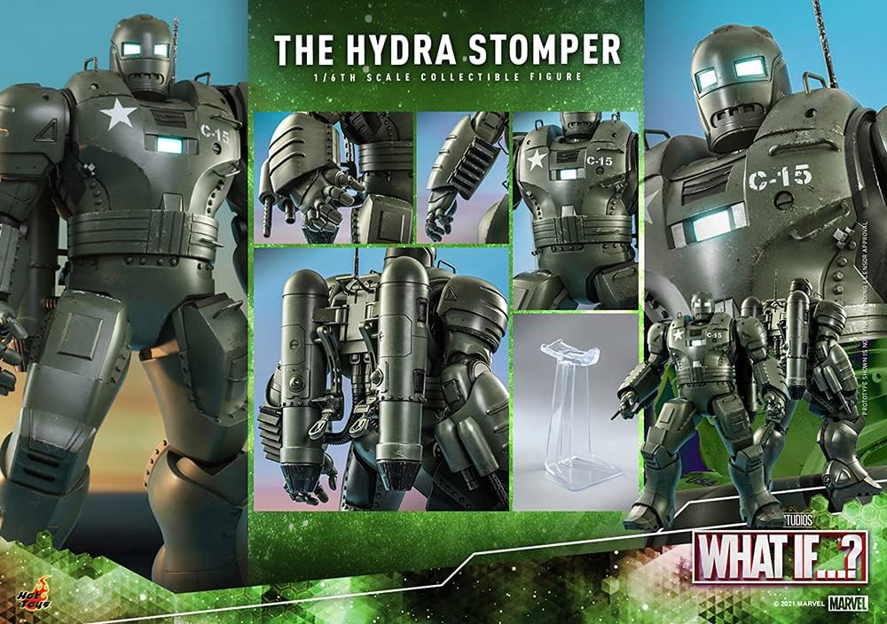 Foto 9 pulgar | Figura The Hydra Stomper Marvel What If...? Hot Toys 1:6 de Escala