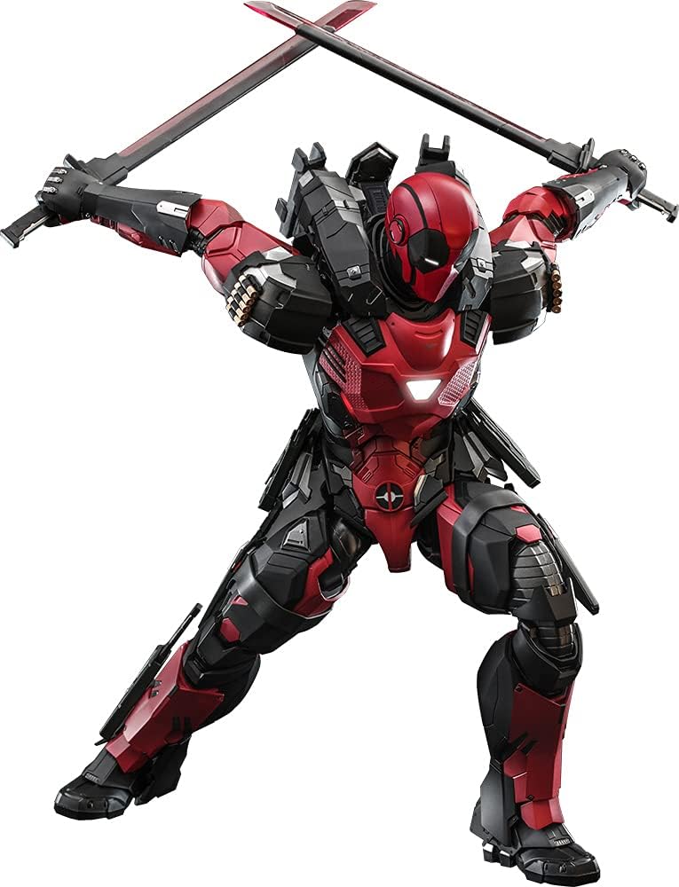 Figura Armorized Deadpool Marvel Armorized Warrior Hot Toys 1:6 de Escala