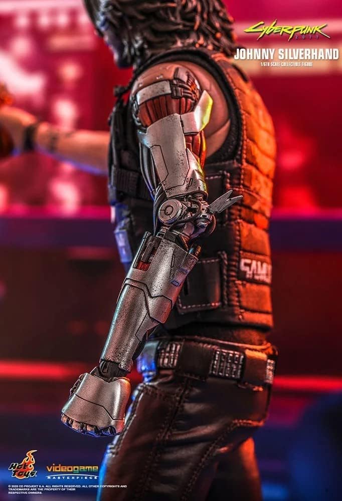 Foto 5 pulgar | Figura Johnny Silverhand Cyberpunk 2077 Hot Toys 1:6 de Escala