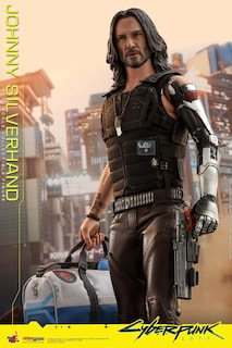 Foto 5 | Figura Johnny Silverhand Cyberpunk 2077 Hot Toys 1:6 de Escala