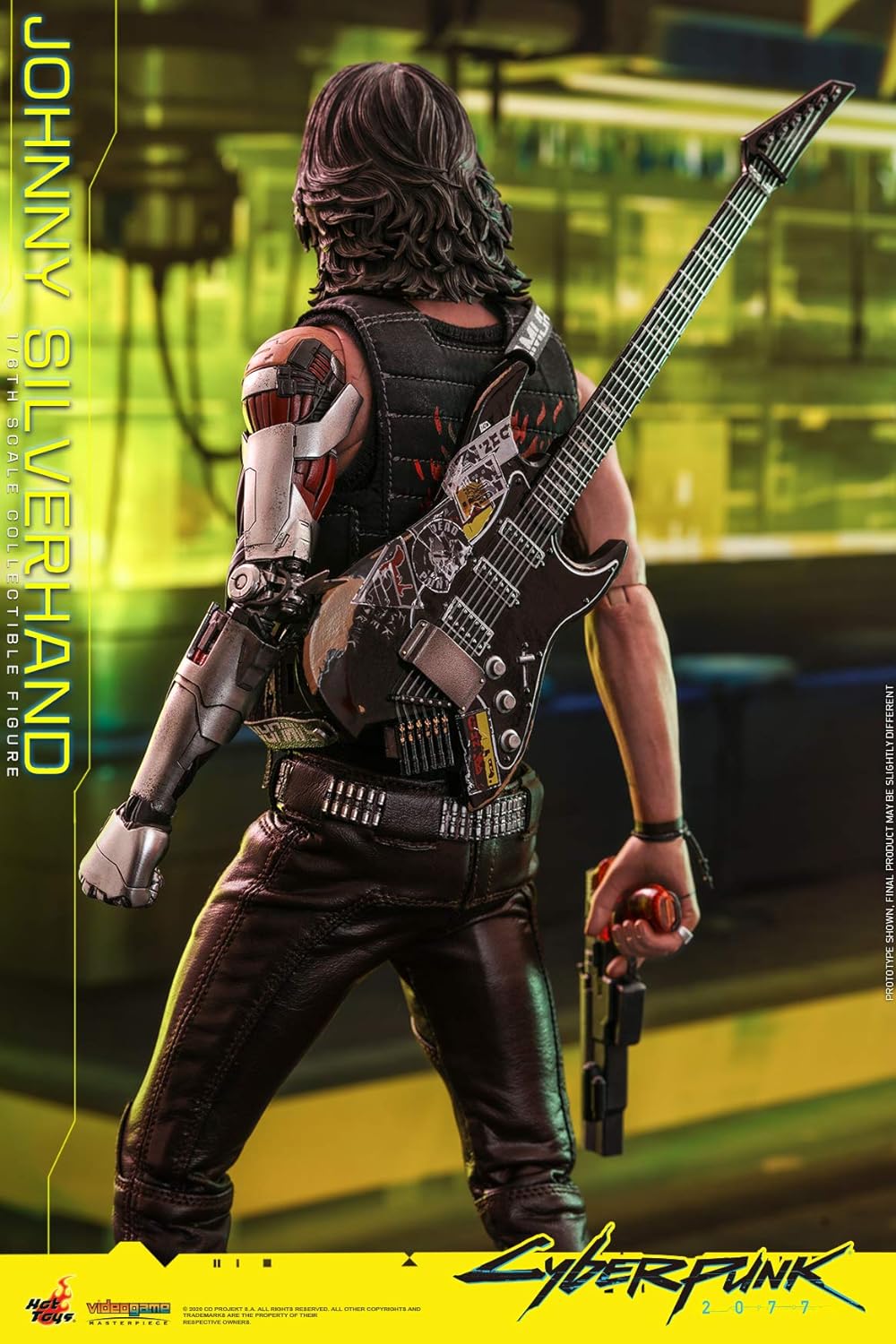 Foto 8 pulgar | Figura Johnny Silverhand Cyberpunk 2077 Hot Toys 1:6 de Escala