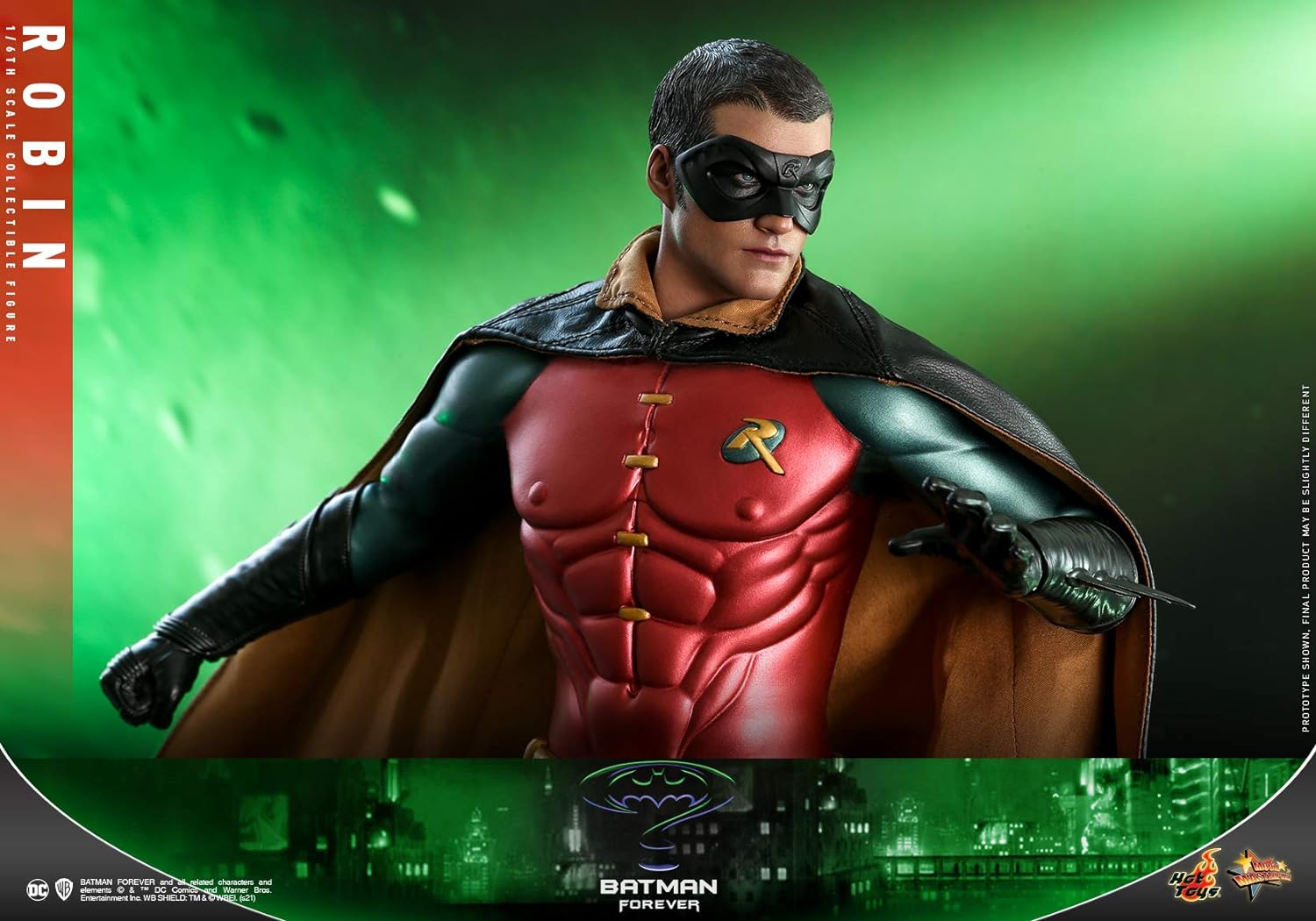 Foto 7 pulgar | Figura Robin DC Batman Forever Hot Toys 1:6 de Escala