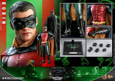 Foto 7 | Figura Robin DC Batman Forever Hot Toys 1:6 de Escala