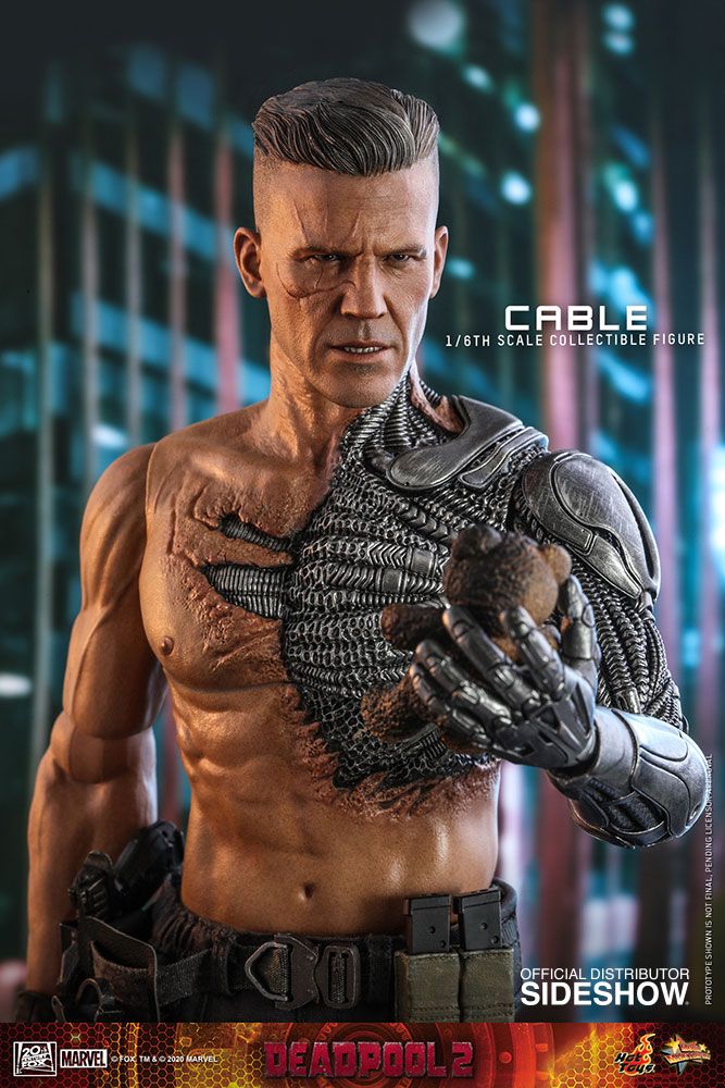 Foto 6 | Figura Cable Marvel Deadpool 2 Hot Toys 1:6 de Escala