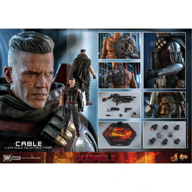 Foto 9 pulgar | Figura Cable Marvel Deadpool 2 Hot Toys 1:6 de Escala