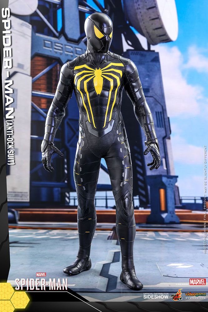 Foto 2 | Figura Hot Toys 1:6 De Escala Marvel Spider-man: Spider-man Anti-ock Suit