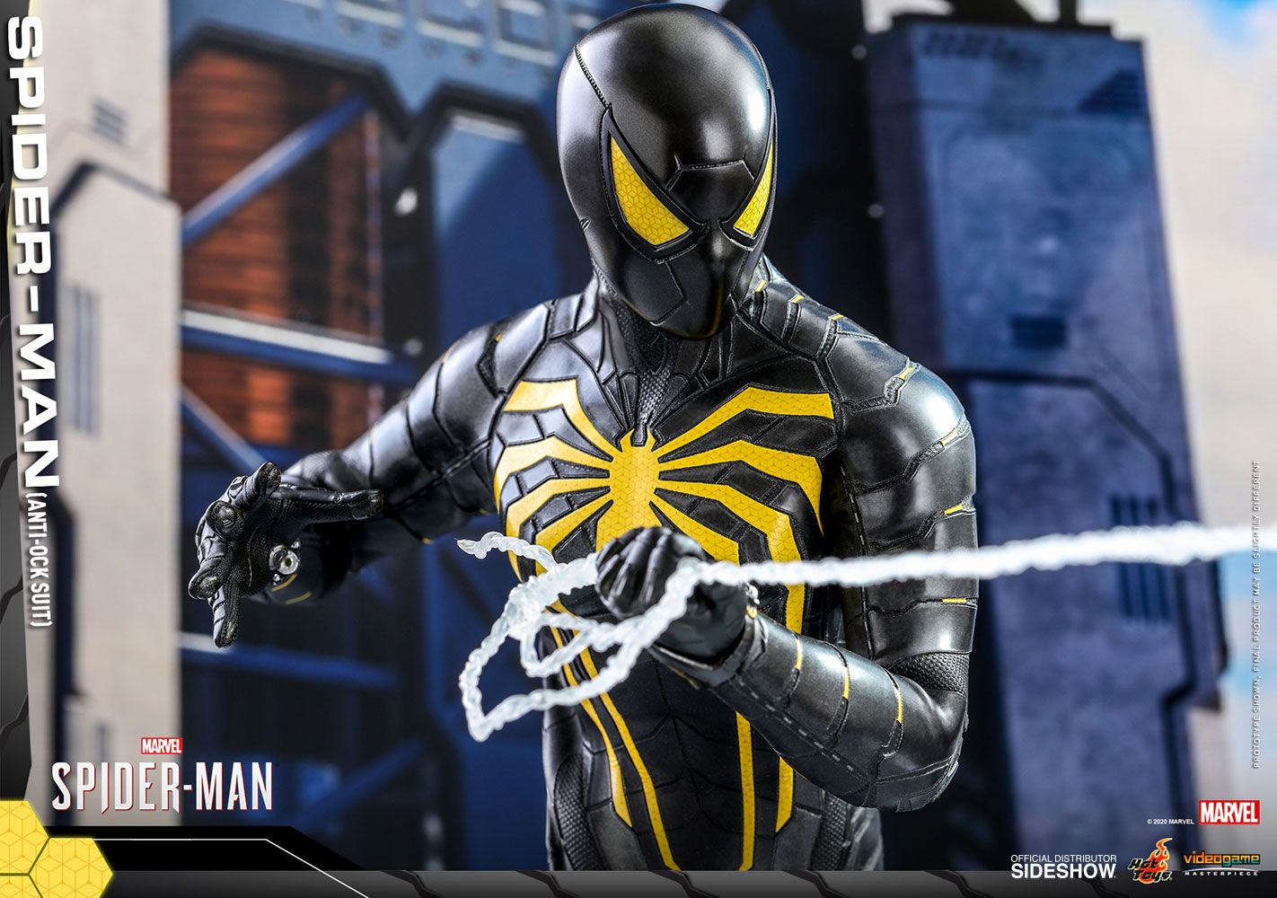 Foto 6 pulgar | Figura Hot Toys 1:6 De Escala Marvel Spider-man: Spider-man Anti-ock Suit