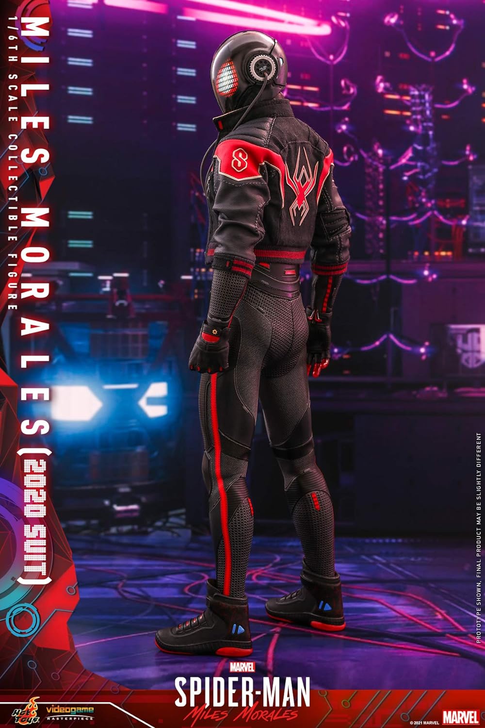 Foto 4 pulgar | Figura Hot Toys 1:6 de Escala Marvel Spider-man: Miles Morales 2020 Suit