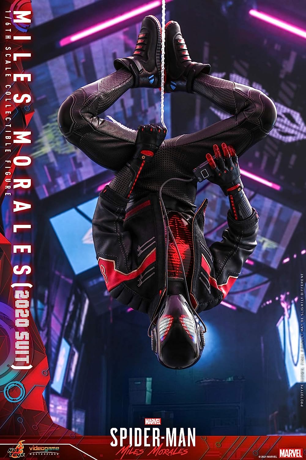 Foto 7 pulgar | Figura Hot Toys 1:6 de Escala Marvel Spider-man: Miles Morales 2020 Suit