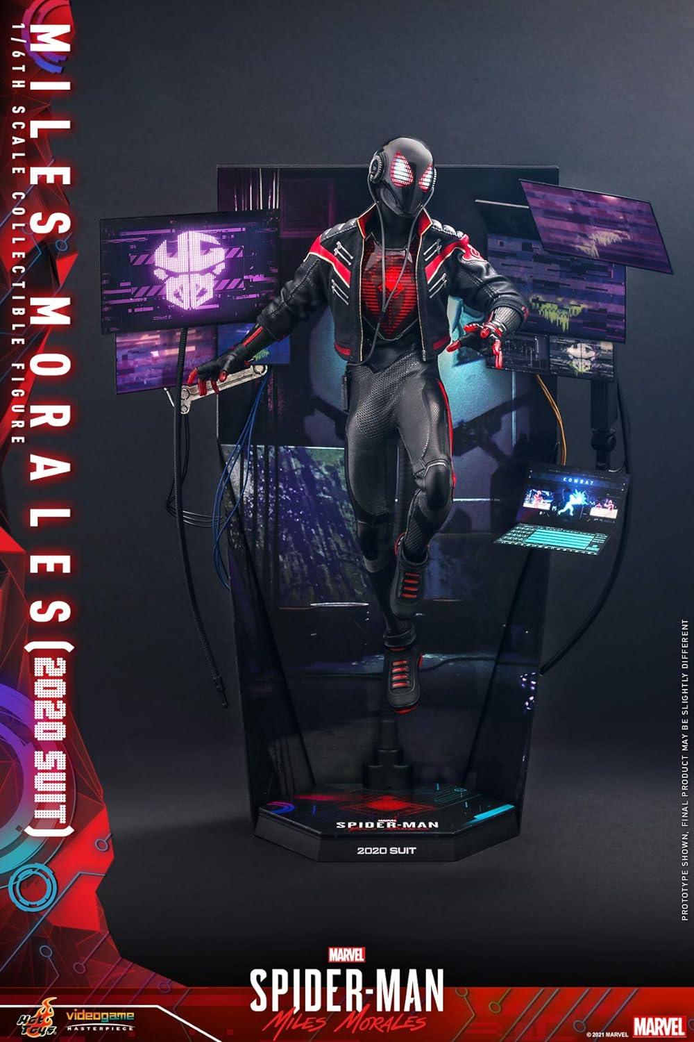 Foto 8 pulgar | Figura Hot Toys 1:6 de Escala Marvel Spider-man: Miles Morales 2020 Suit