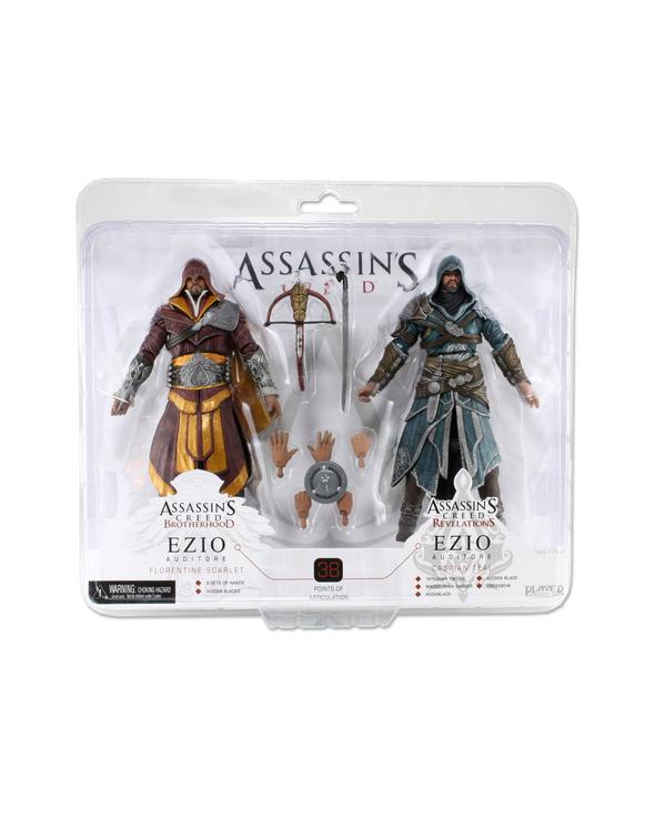 Foto 2 pulgar | Figura Neca Assassin's Creed: Ezio Auditore (2 Pack) Toys 'r' Us Exclusive