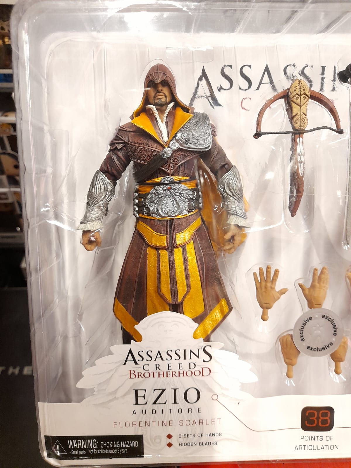 Foto 5 pulgar | Figura Neca Assassin's Creed: Ezio Auditore (2 Pack) Toys 'r' Us Exclusive