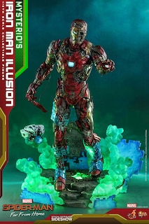 Foto 2 | Figura Hot Toys 1:6 De Escala Marvel Spider-man Far From Home: Mysterio's Iron Man Illusion