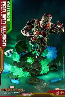 Foto 5 | Figura Hot Toys 1:6 De Escala Marvel Spider-man Far From Home: Mysterio's Iron Man Illusion