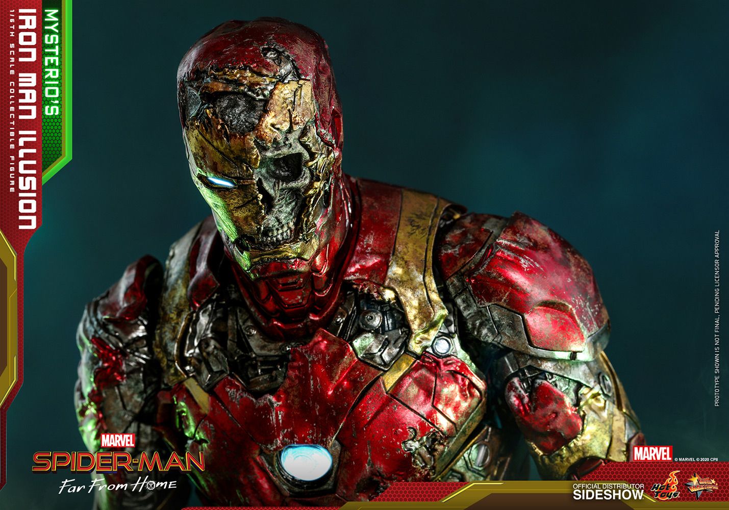 Foto 7 pulgar | Figura Hot Toys 1:6 De Escala Marvel Spider-man Far From Home: Mysterio's Iron Man Illusion