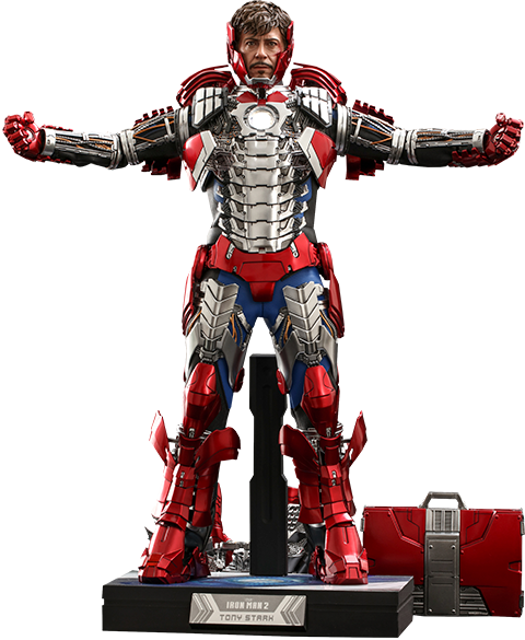 Figura Hot Toys 1:6 De Escala Iron Man 2: Tony Stark Deluxe Version