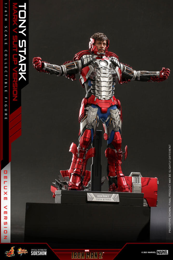 Foto 3 pulgar | Figura Hot Toys 1:6 De Escala Iron Man 2: Tony Stark Deluxe Version