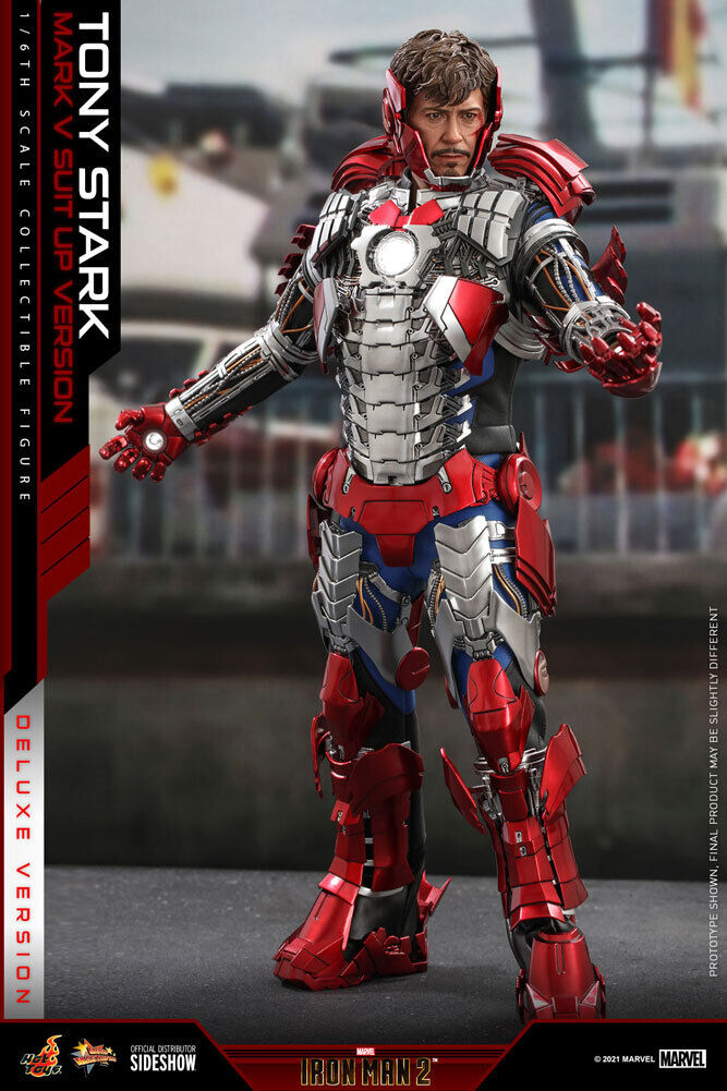 Foto 4 pulgar | Figura Hot Toys 1:6 De Escala Iron Man 2: Tony Stark Deluxe Version