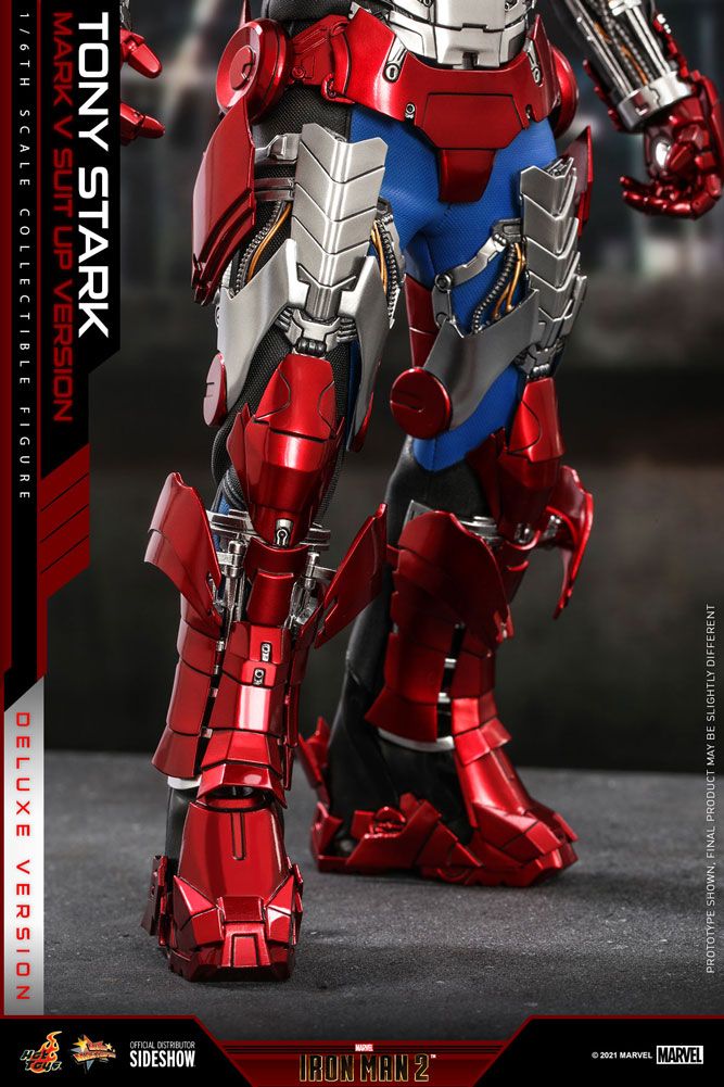 Foto 6 pulgar | Figura Hot Toys 1:6 De Escala Iron Man 2: Tony Stark Deluxe Version